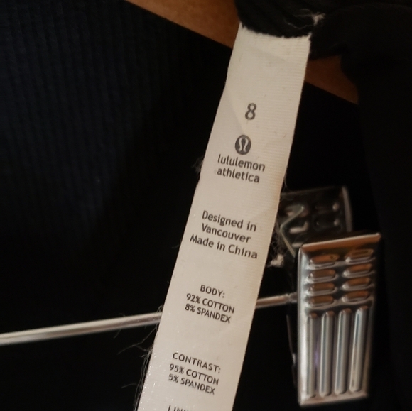 Lululemon Gratitude Wrap sweatshirt jacket black size 8 - Picture 9 of 13